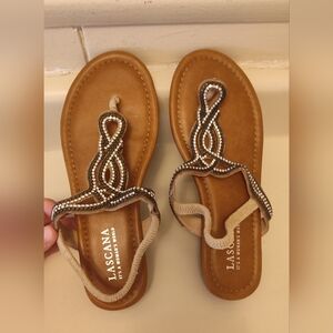 Lascana Rhinestone Sandals Size 39